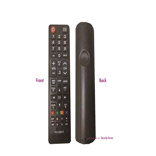 Starburst® Hospitality Samsung Compatible Remote w/ Anti-Microbial Finish & Light Up Keys